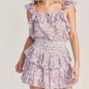 LoveShackFancy Shanley Mini Dress Size Small